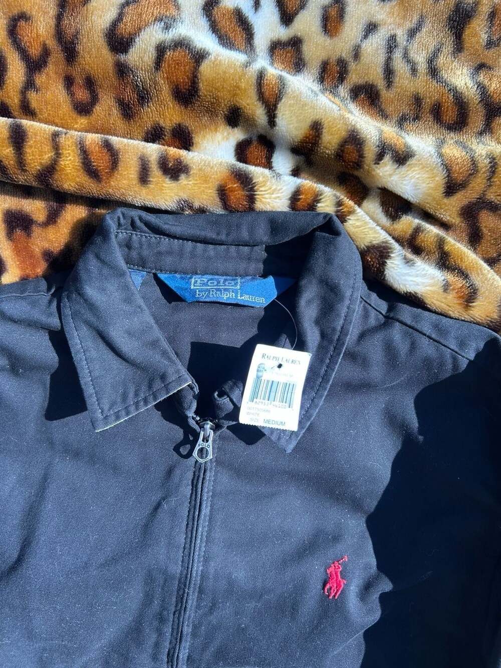 Polo by Ralph Lauren Bayport Harrington Jacket Y2K Vintage NWT M